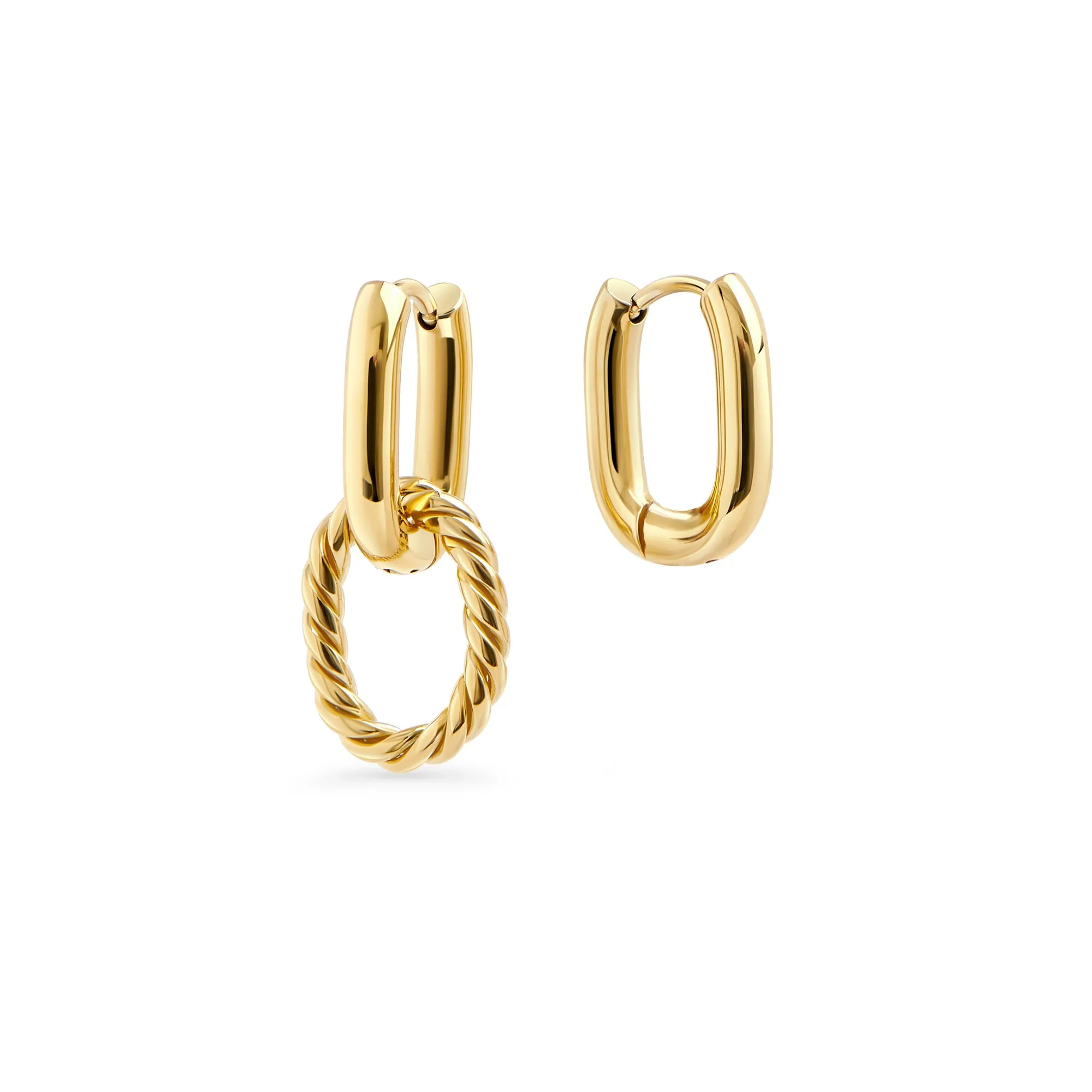 Cecilia Huggie Earrings