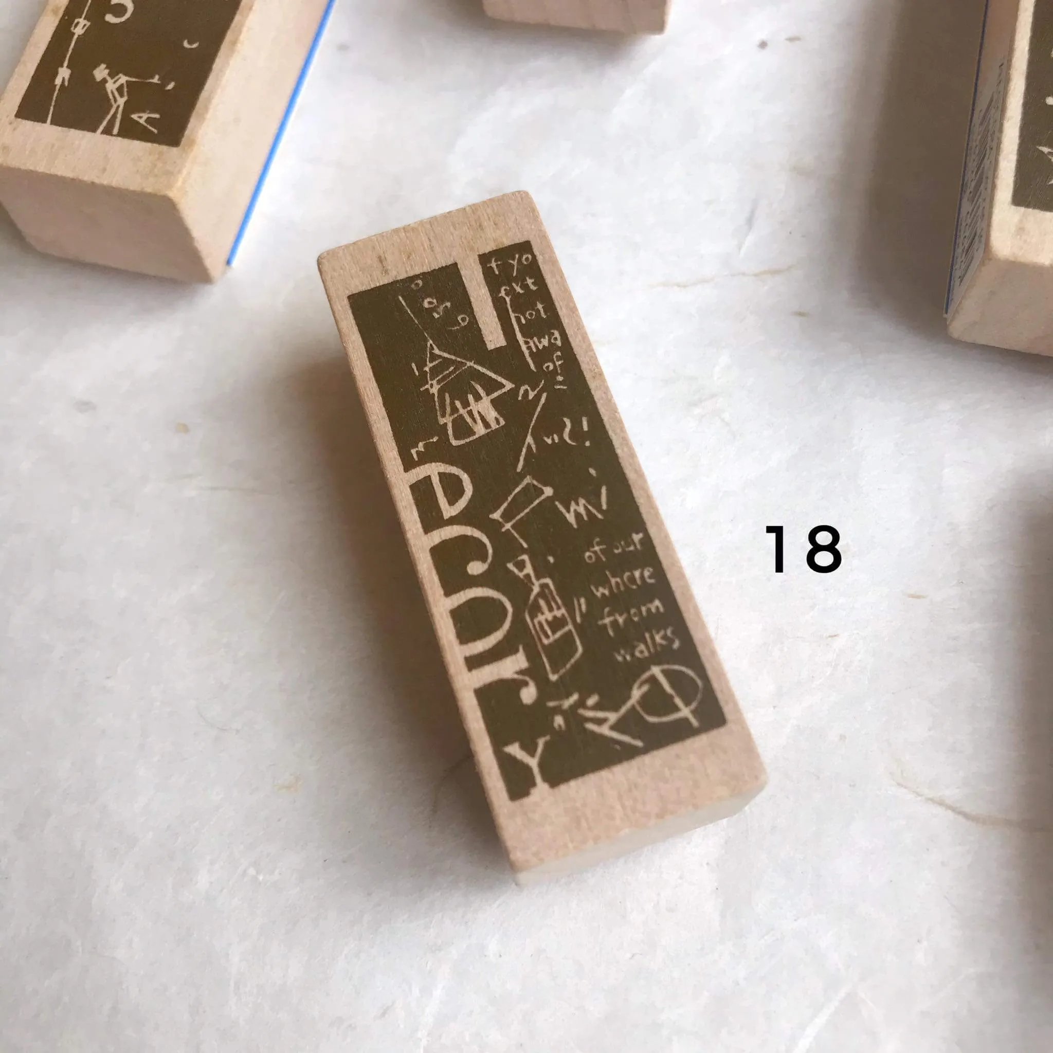 Chamil Garden Rubber Stamp Collection Vol.1- Secret