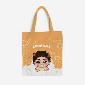 Chibi Me Series Full Print Canvas Bag - Malay Male