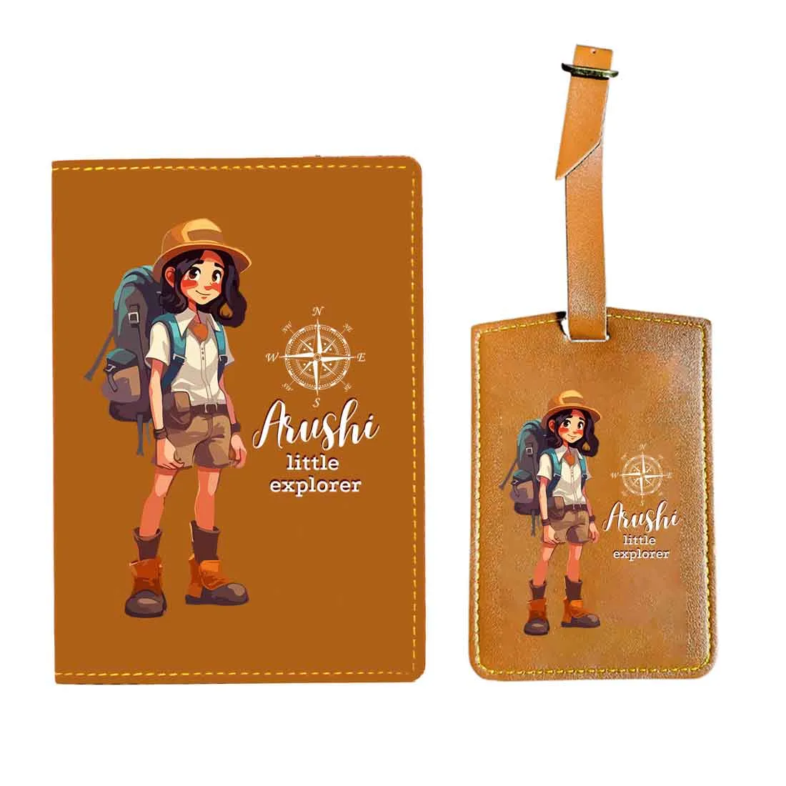 Childrens Passport Holder For Kids  - Little Explorer