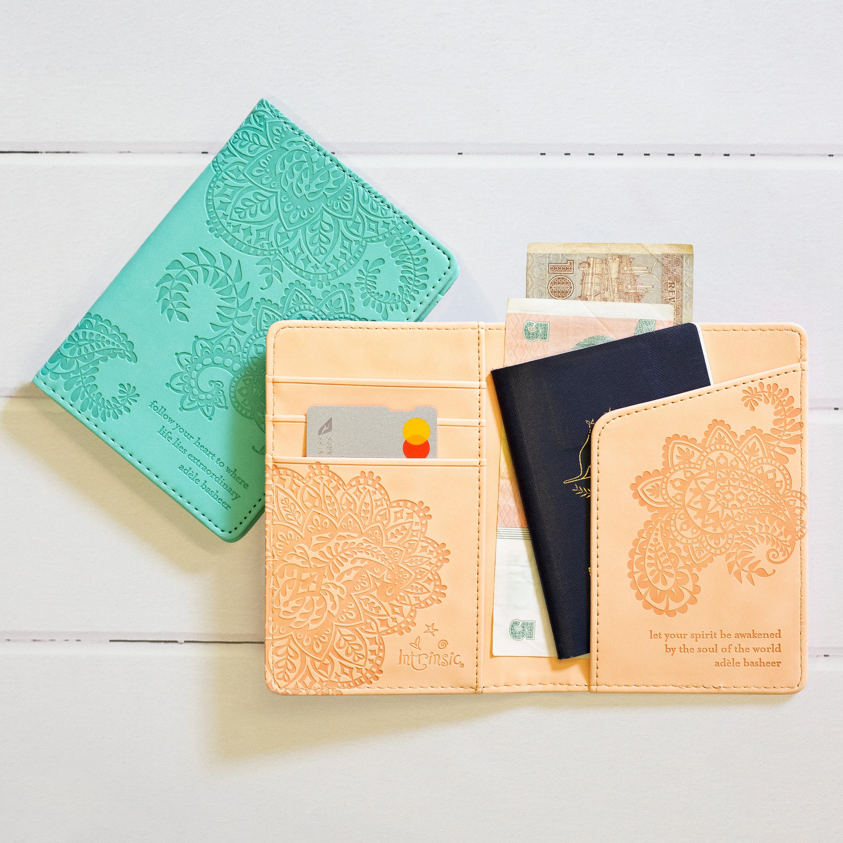 Citrine Dream Passport Wallet