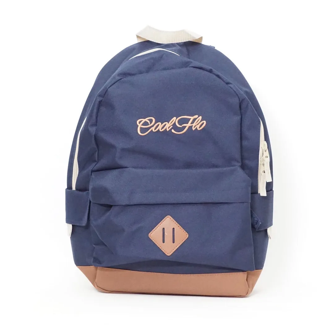 Classic Backpack - Navy/Tan