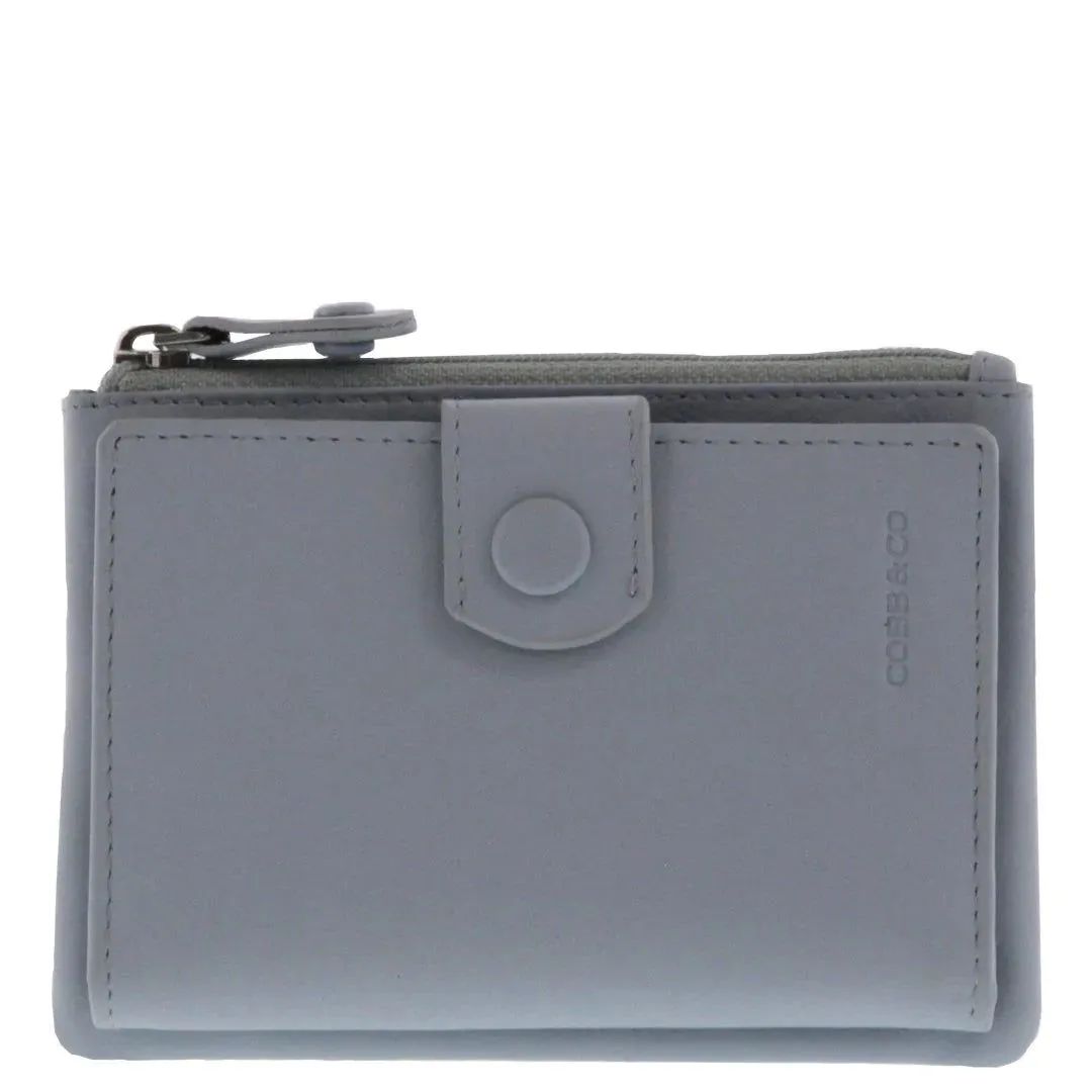 Cobb & Co - Collins RFID Safe Compact Leather Wallet