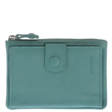 Cobb & Co - Collins RFID Safe Compact Leather Wallet