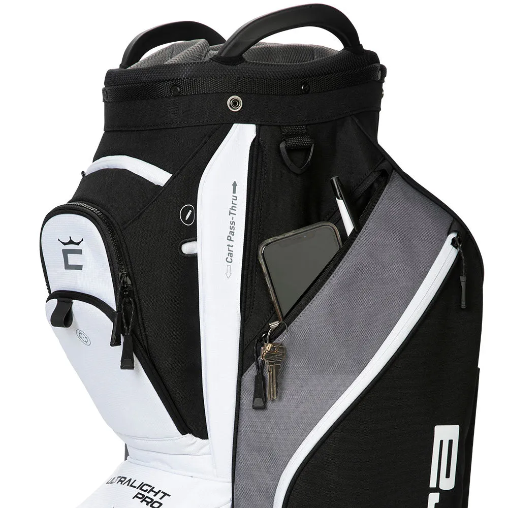 Cobra Ultralight Pro Cart Bag - Black/White