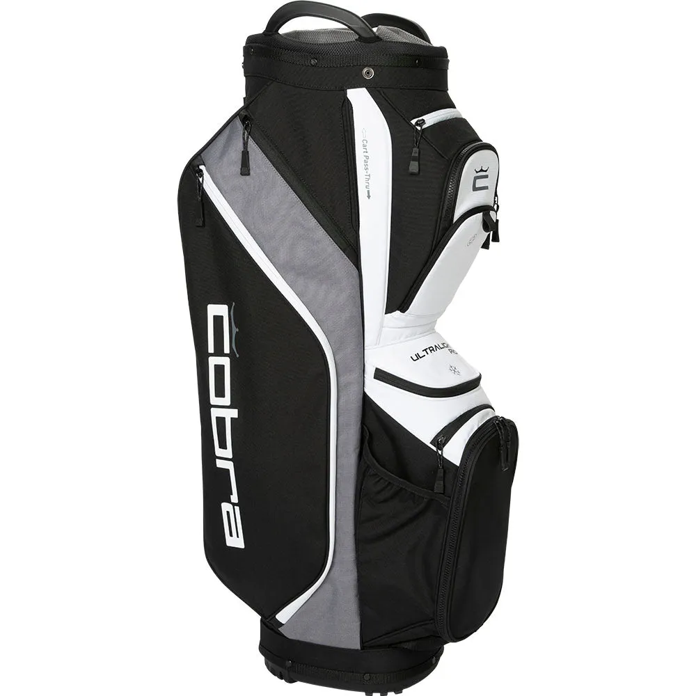 Cobra Ultralight Pro Cart Bag - Black/White