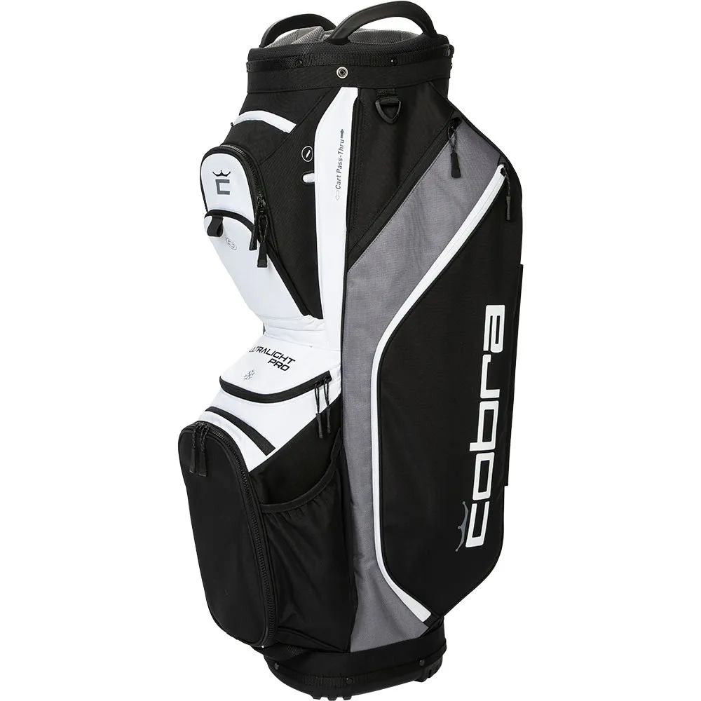 Cobra Ultralight Pro Cart Bag - Black/White