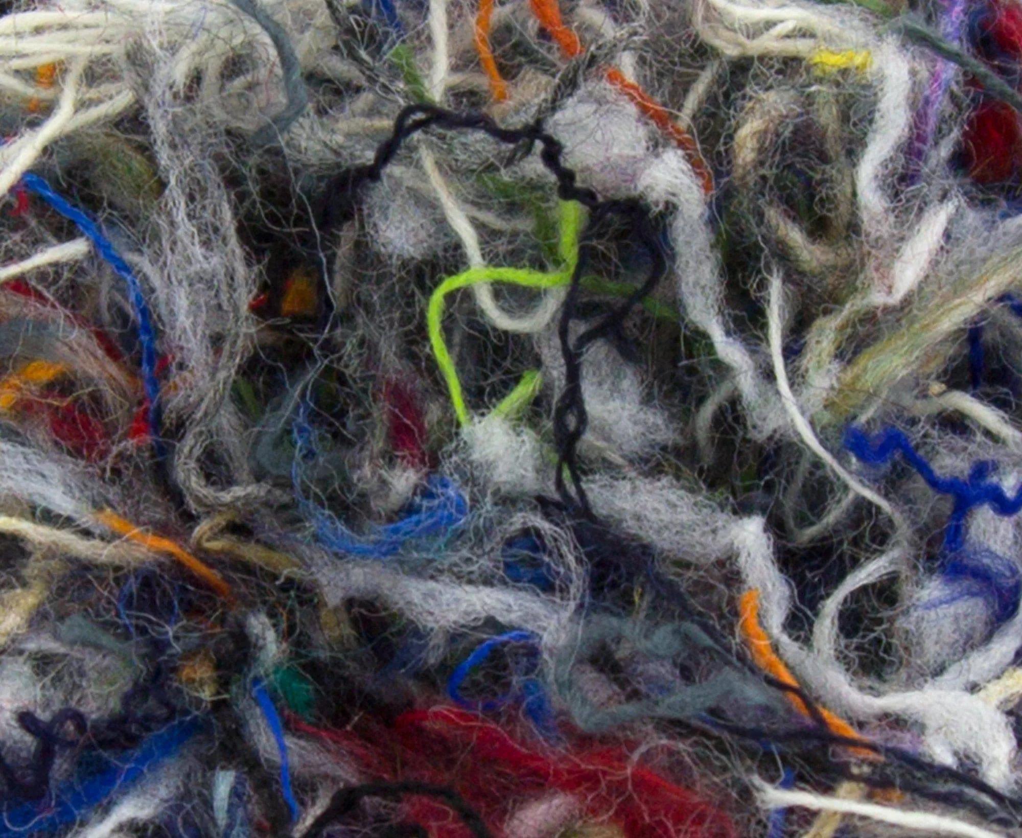 Coloured Pulled Threads