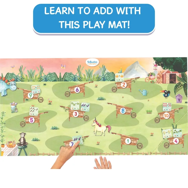 Counting Carts | Activity Play Mat (ages 4-7)