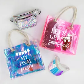 Customized Bachelorette Tote Bags - Final Fiesta Theme