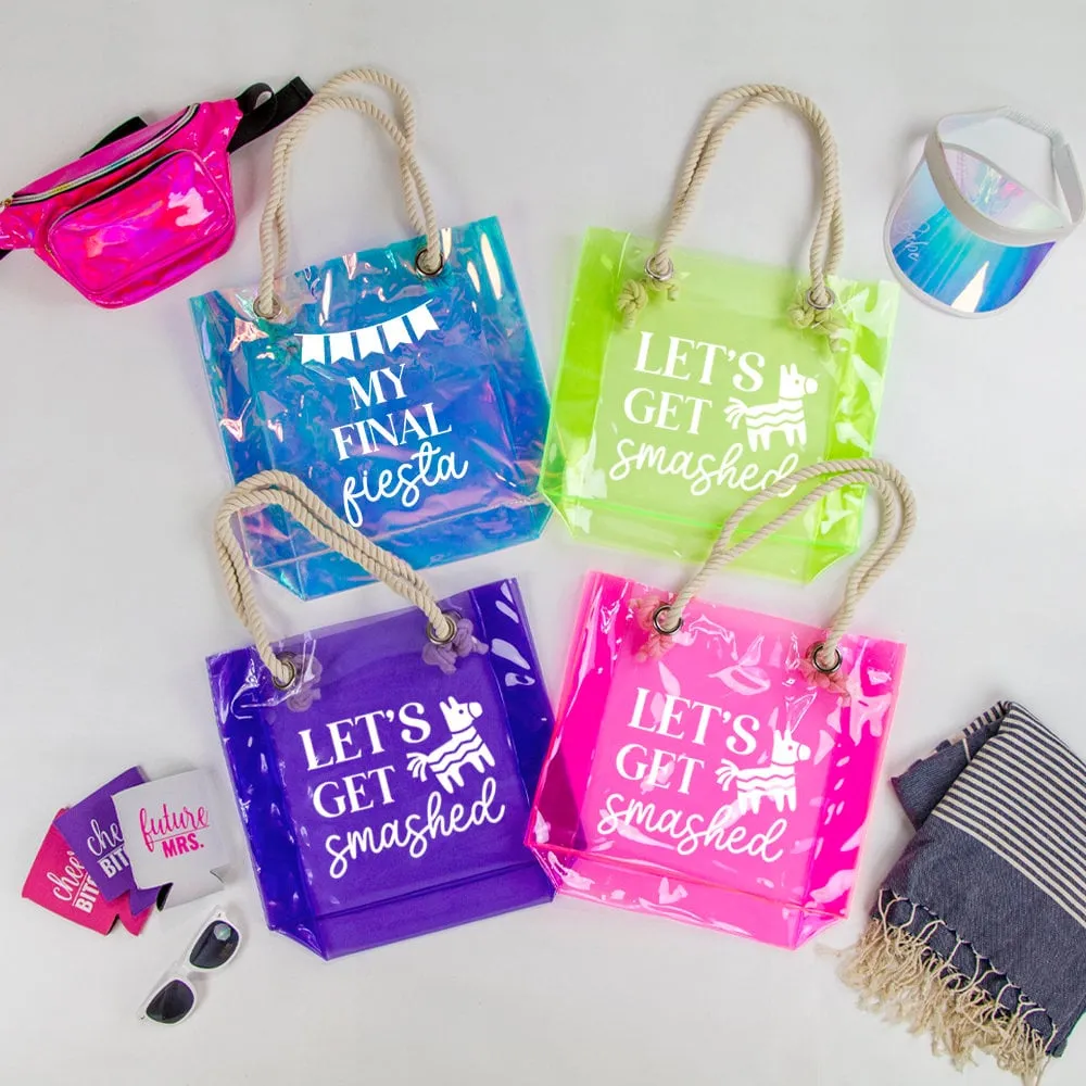 Customized Bachelorette Tote Bags - Final Fiesta Theme