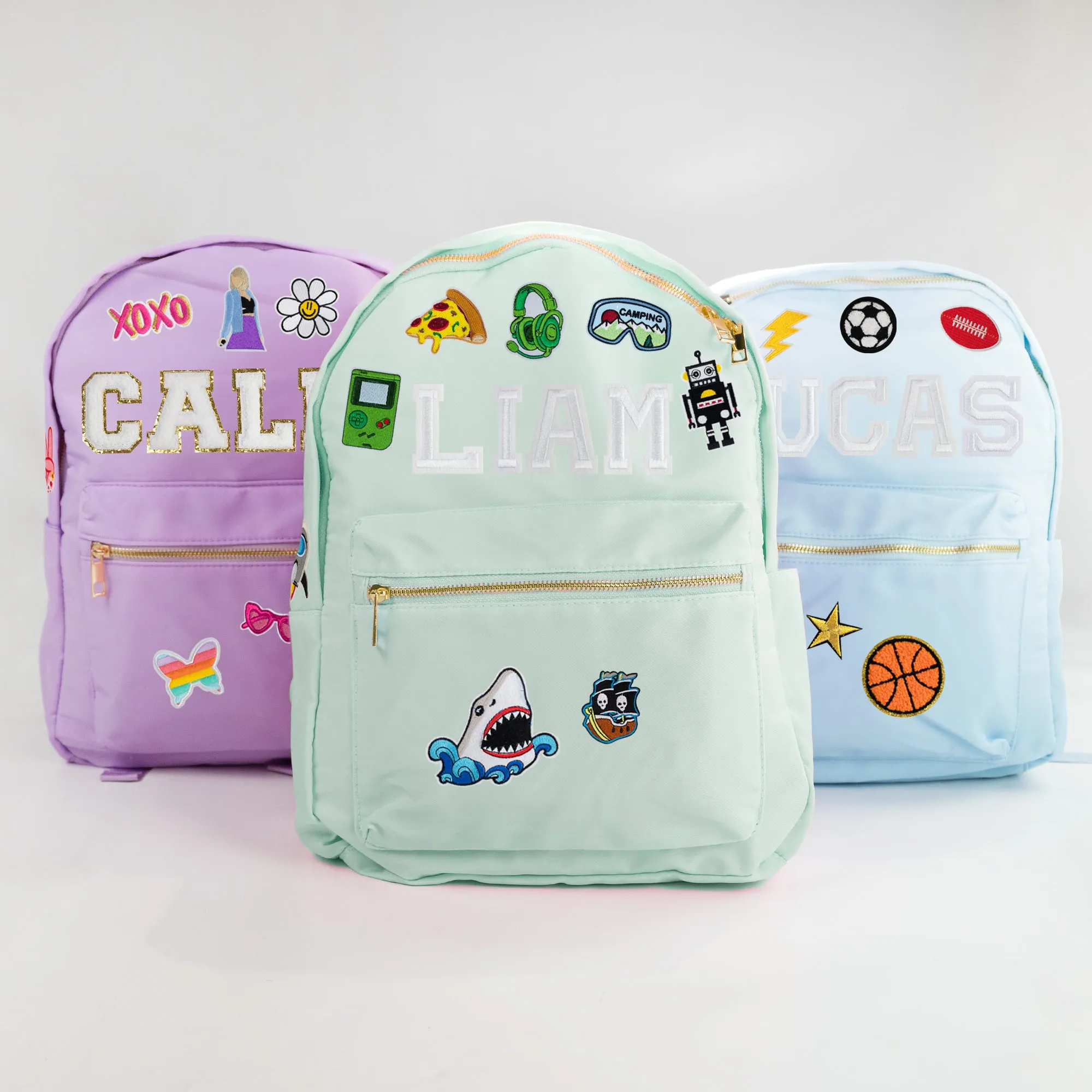 Customized Kids Backpack with Patches