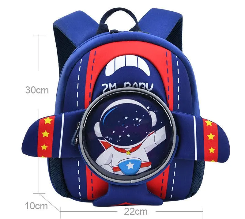 Cute 3D Cartoon Kindergarten Schoolbag for Boys & Girls