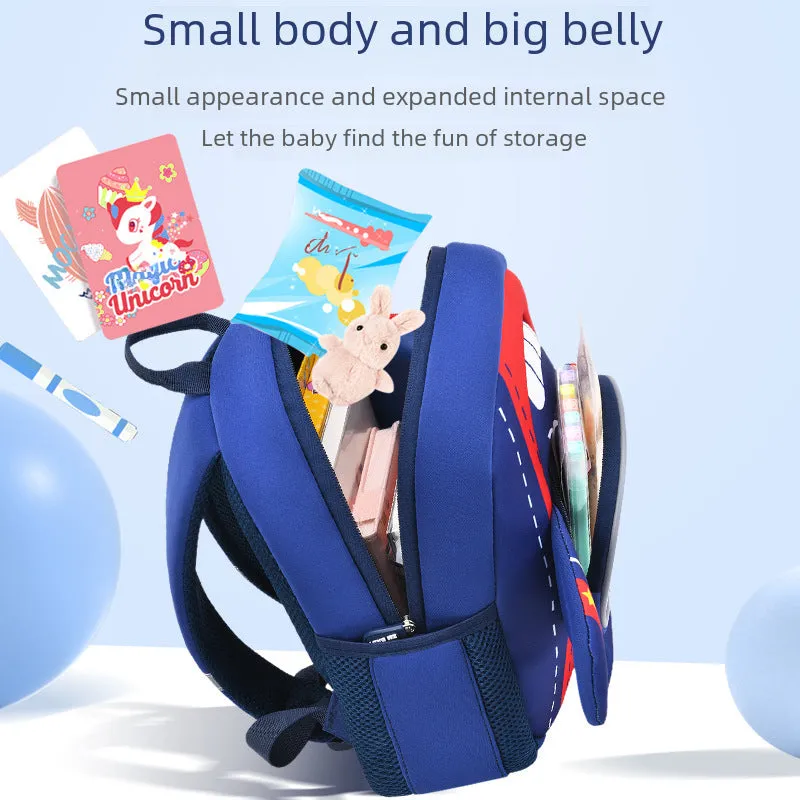 Cute 3D Cartoon Kindergarten Schoolbag for Boys & Girls