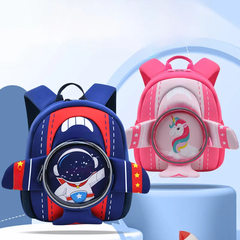 Cute 3D Cartoon Kindergarten Schoolbag for Boys & Girls