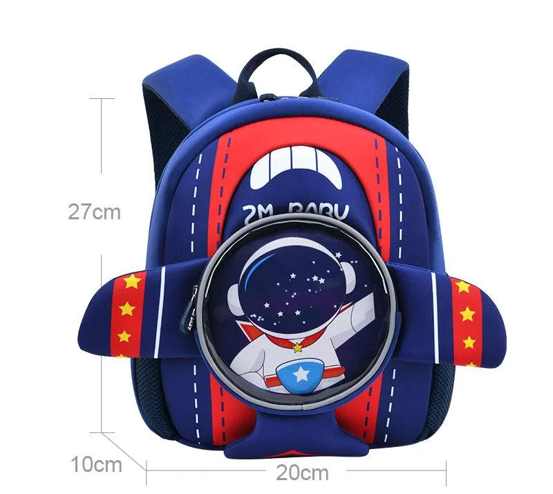 Cute 3D Cartoon Kindergarten Schoolbag for Boys & Girls