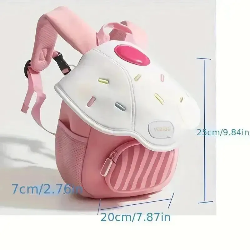 Cute Cupcake Small Backpack