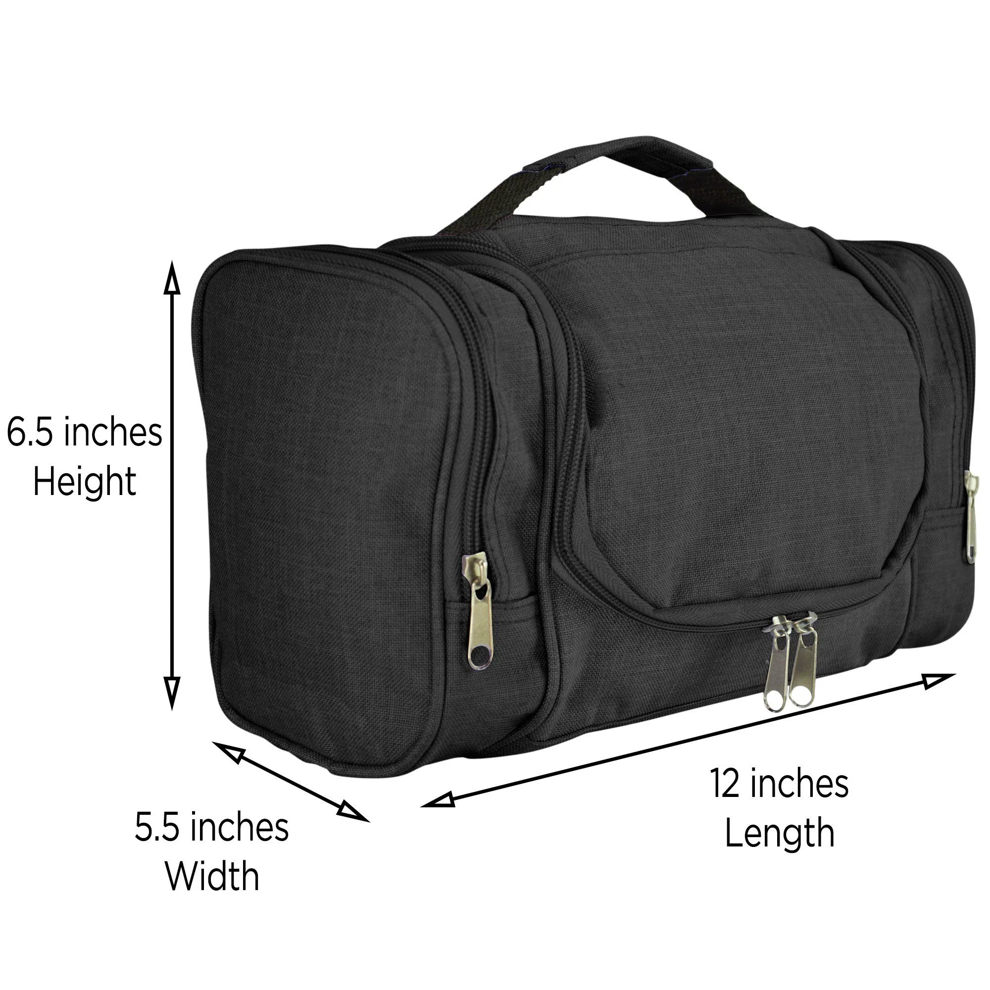 DALIX Hanging Travel Toiletry Kit Accessories Bag