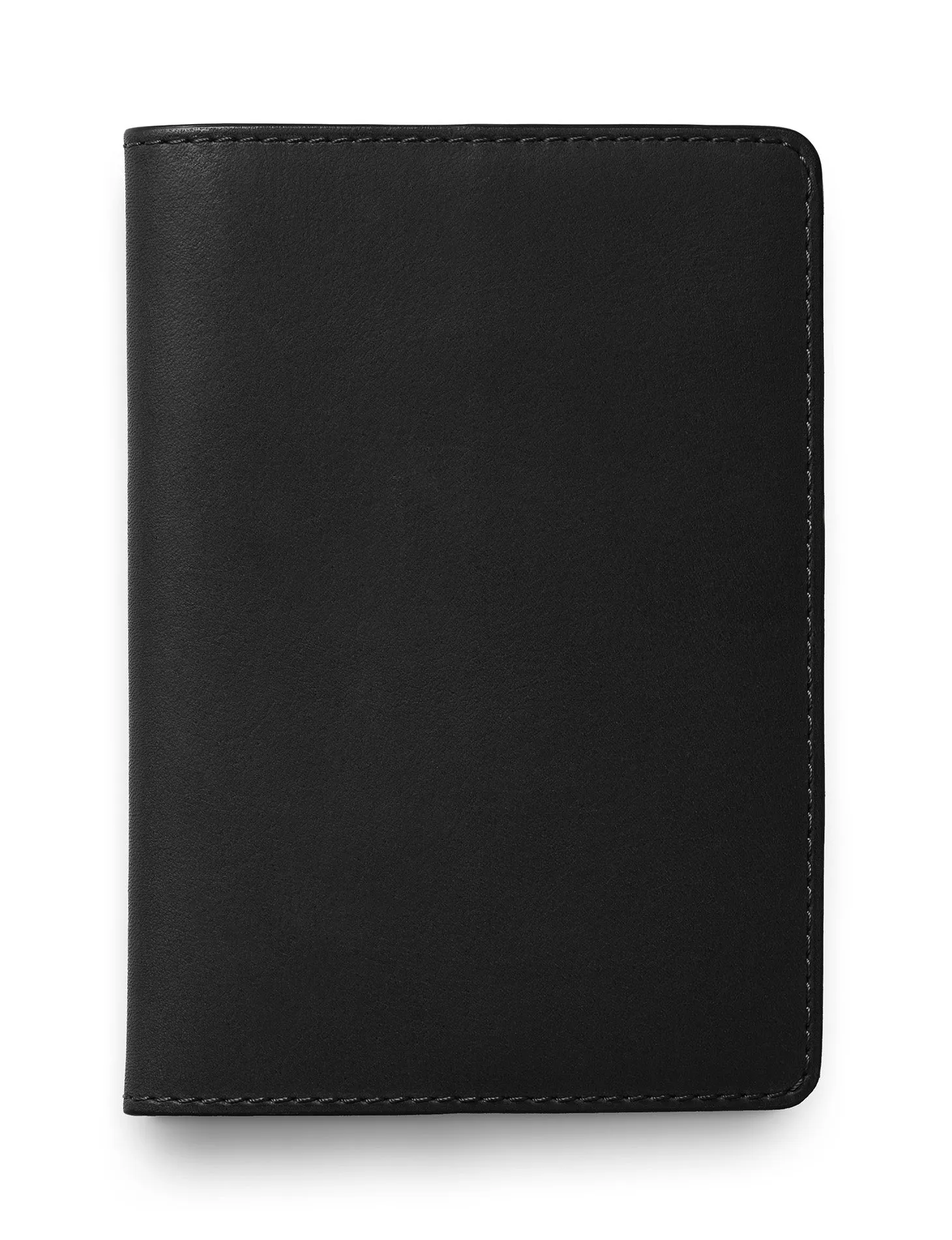 David August Luxury Genuine Vintage Calfskin Leather Passport Holder