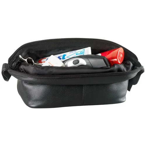 Derek Alexander Leather Unisex/Men’s Toiletry Bag