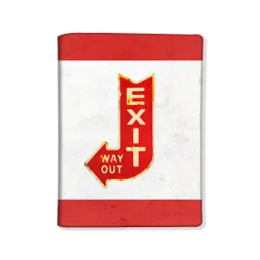 Designer Passport Cover - EXIT