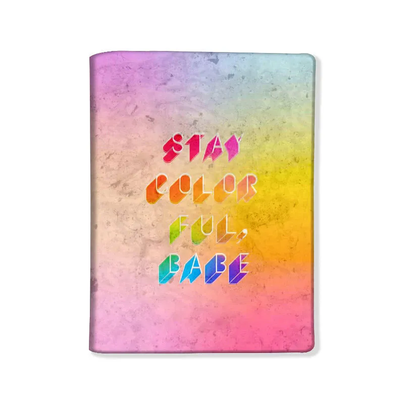 Designer Passport Cover - Star Color