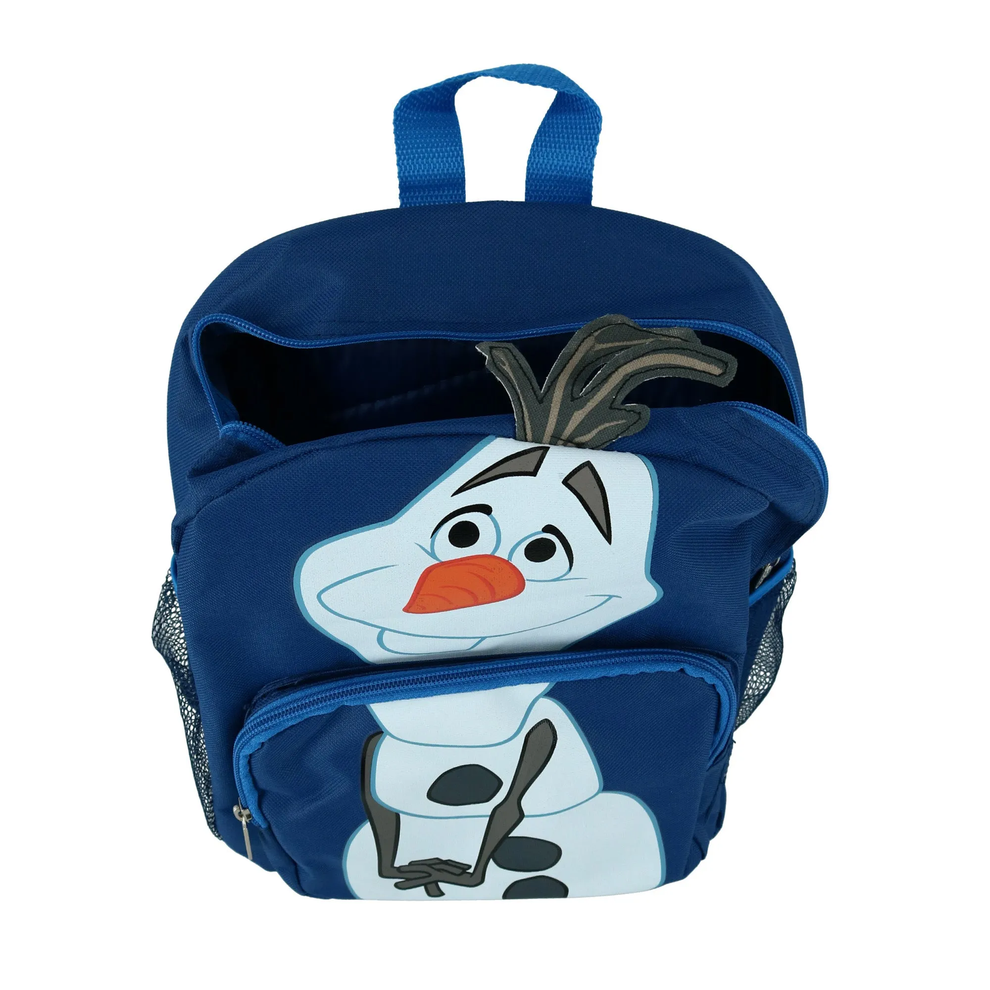 Disney Kids' 12-Inch Frozen Olaf Backpack with 3D Hair and Feet