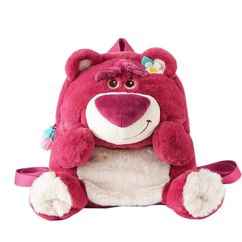 Disney Stitch and Lotso Plush Backpack