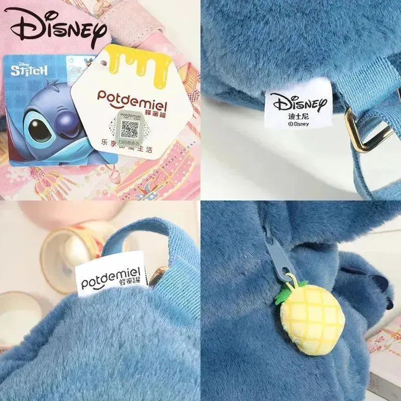 Disney Stitch and Lotso Plush Backpack