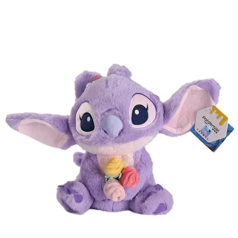 Disney Stitch and Lotso Plush Backpack