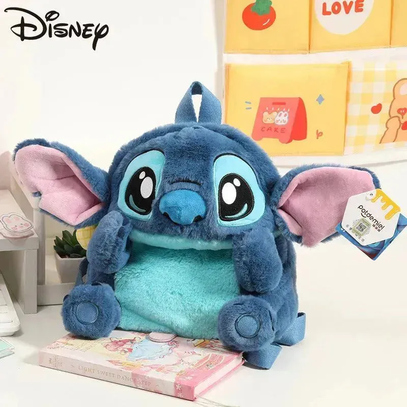 Disney Stitch and Lotso Plush Backpack