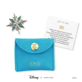 Disney Trinkets Pouch Elsa Snowflake