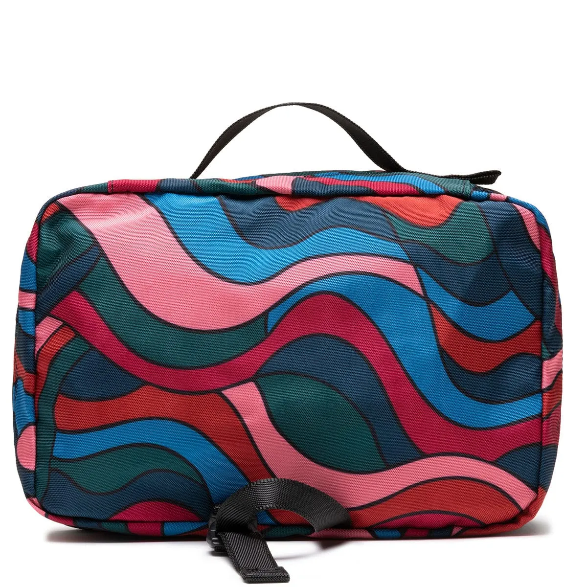 DISTORTED WAVES TOILETRY BAG