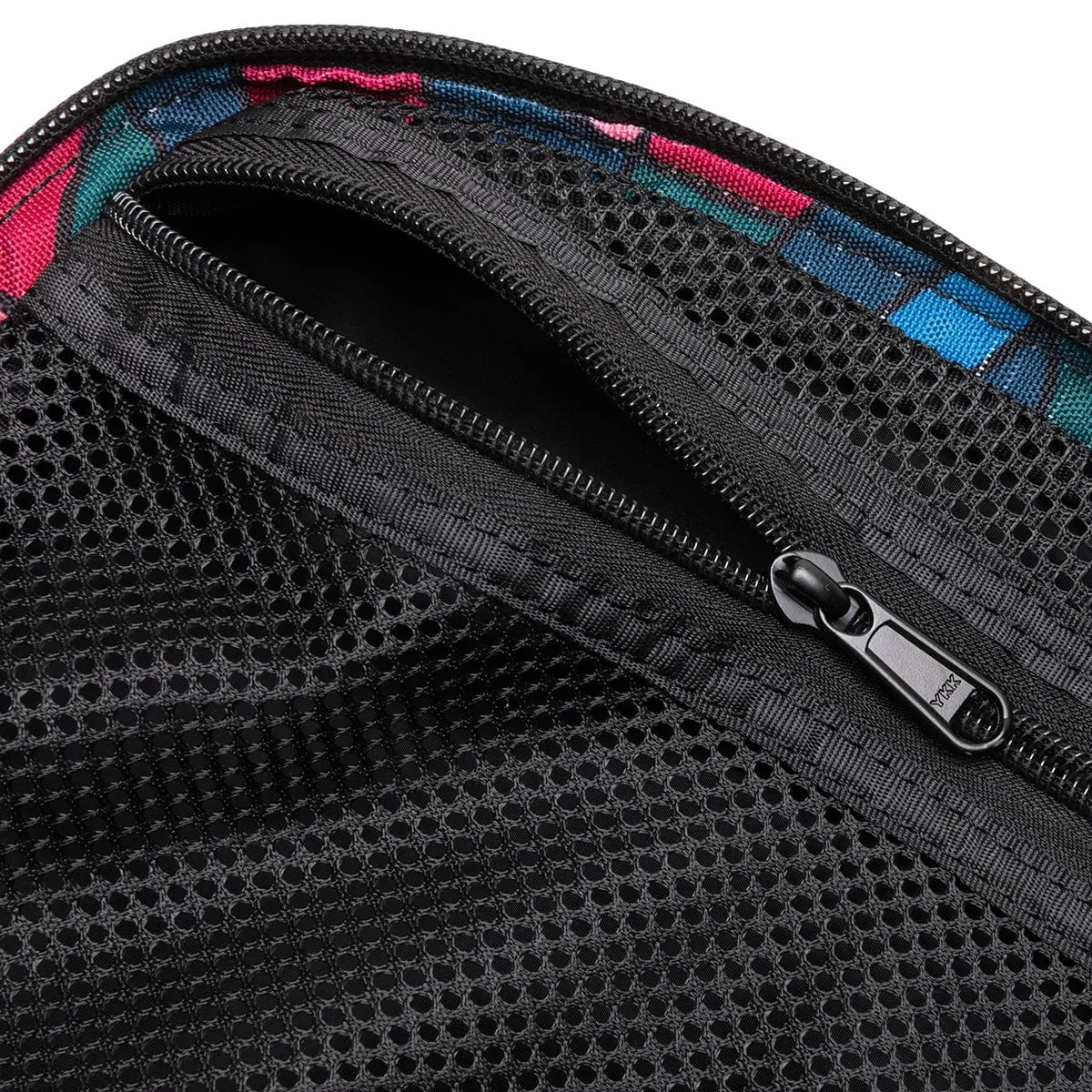 DISTORTED WAVES TOILETRY BAG