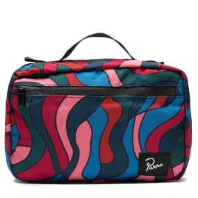 DISTORTED WAVES TOILETRY BAG