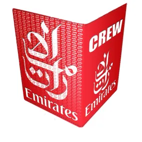 Emirates Logo Passport Cover