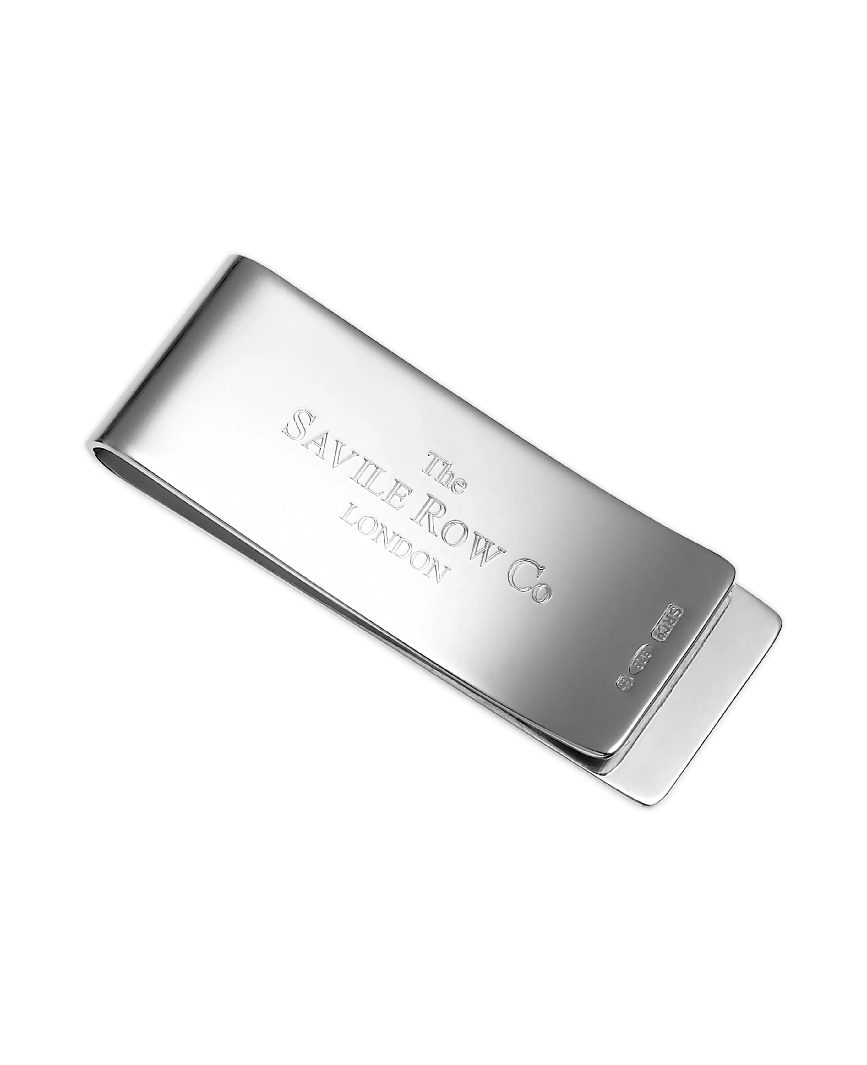 Engravable Sterling Silver Money Clip