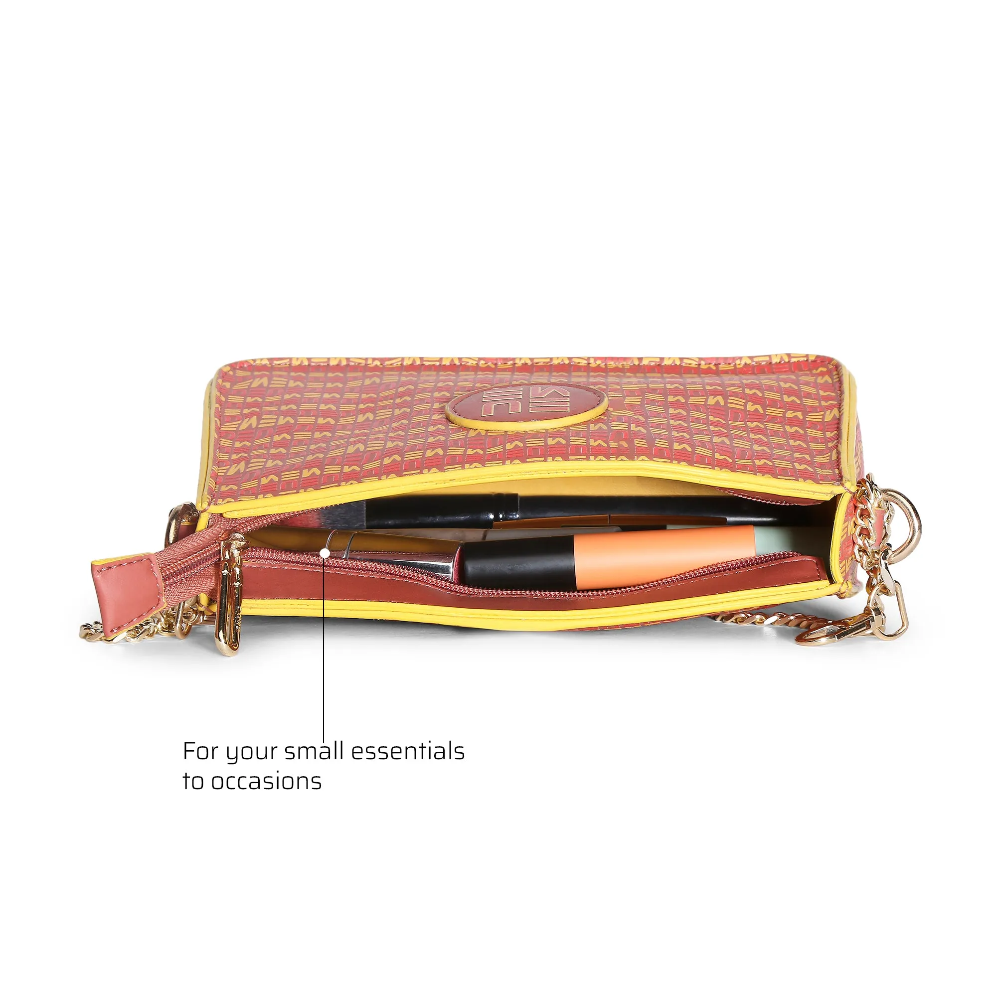 EUME Damsel Saddle 2-in-1 detachable Handbag