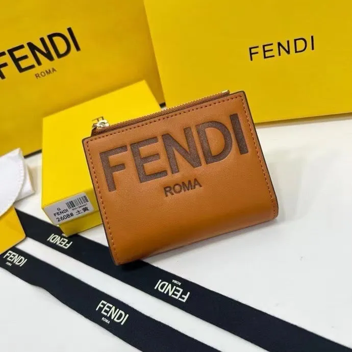 FF243 Fendi Roma Continental / 4.5x0.7x3.7inch