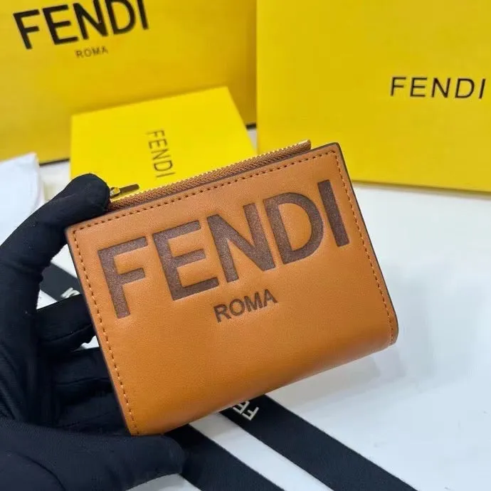 FF243 Fendi Roma Continental / 4.5x0.7x3.7inch