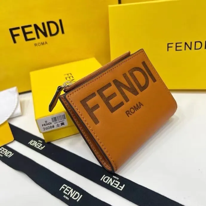 FF243 Fendi Roma Continental / 4.5x0.7x3.7inch