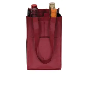 Four Bottle Wine Bag