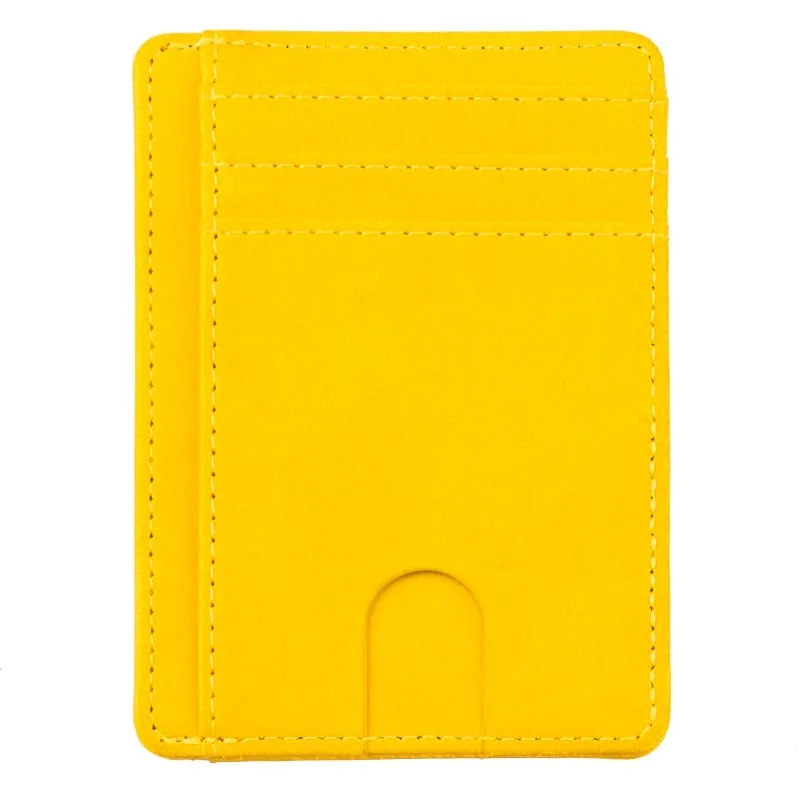 Funki Buys | Wallets | Slim RFID Blocking Leather Card Wallets