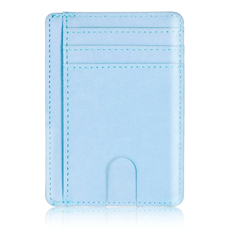 Funki Buys | Wallets | Slim RFID Blocking Leather Card Wallets