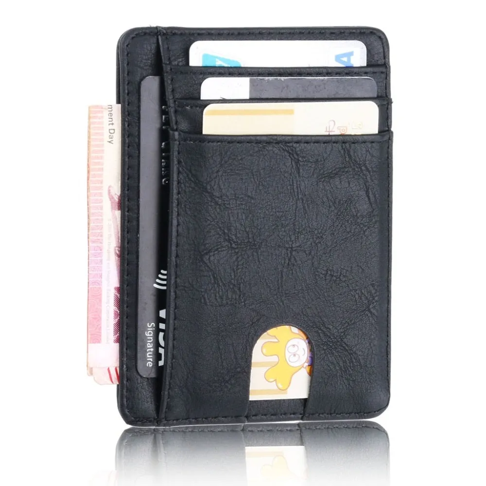 Funki Buys | Wallets | Slim RFID Blocking Leather Card Wallets