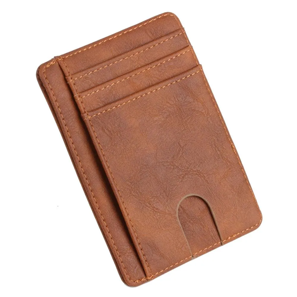 Funki Buys | Wallets | Slim RFID Blocking Leather Card Wallets