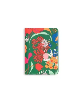 Getaway Passport Holder - Emerald Super Bloom