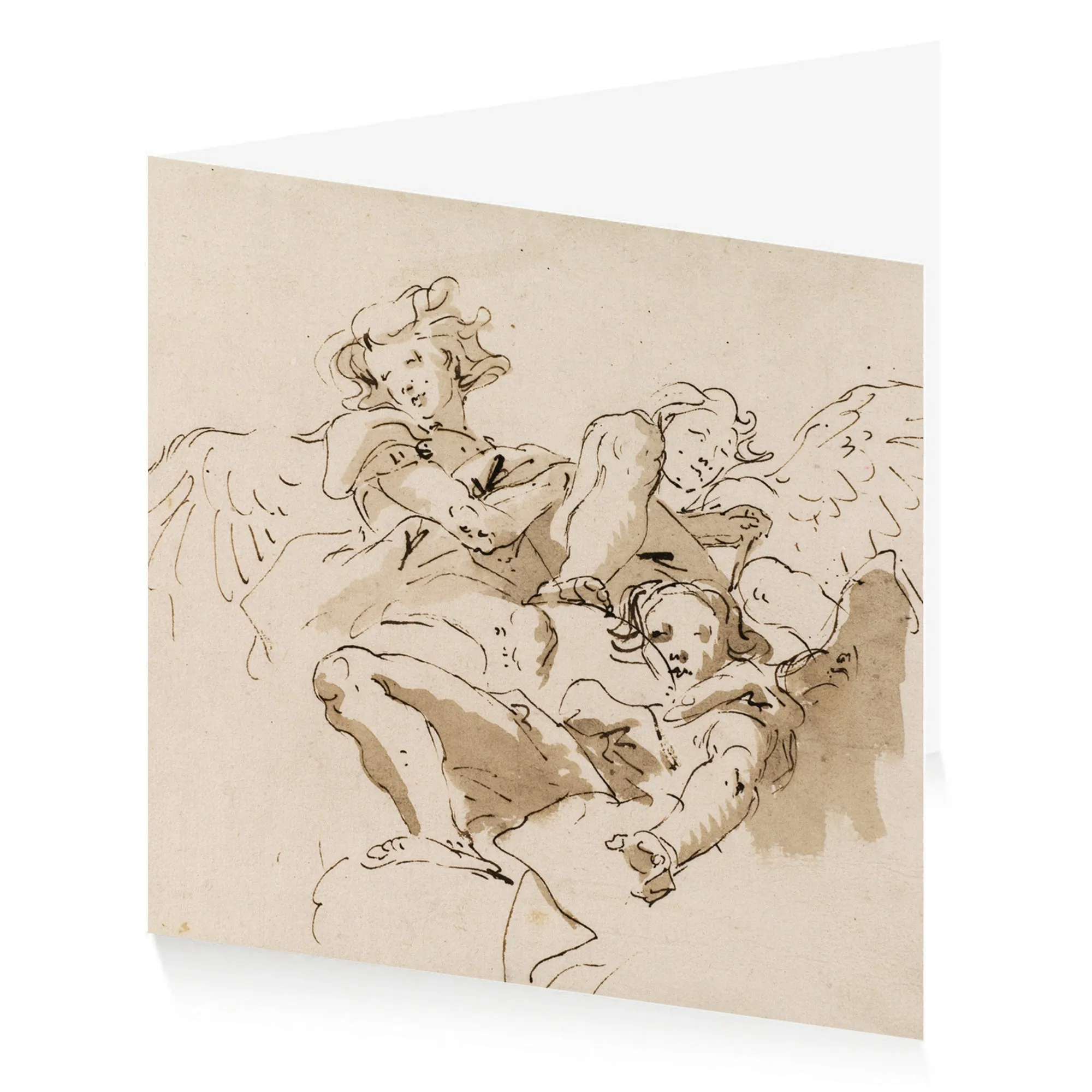 Giovanni Battista Tiepolo Xmas Wallet