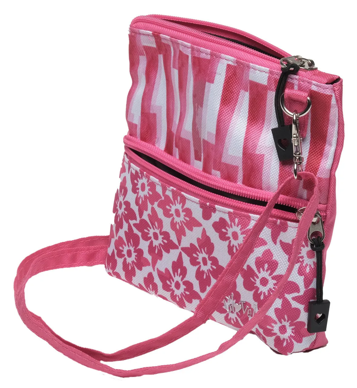 GLOVE IT WOMENS ZIP CARRYALL BAG - PEPPERMINT