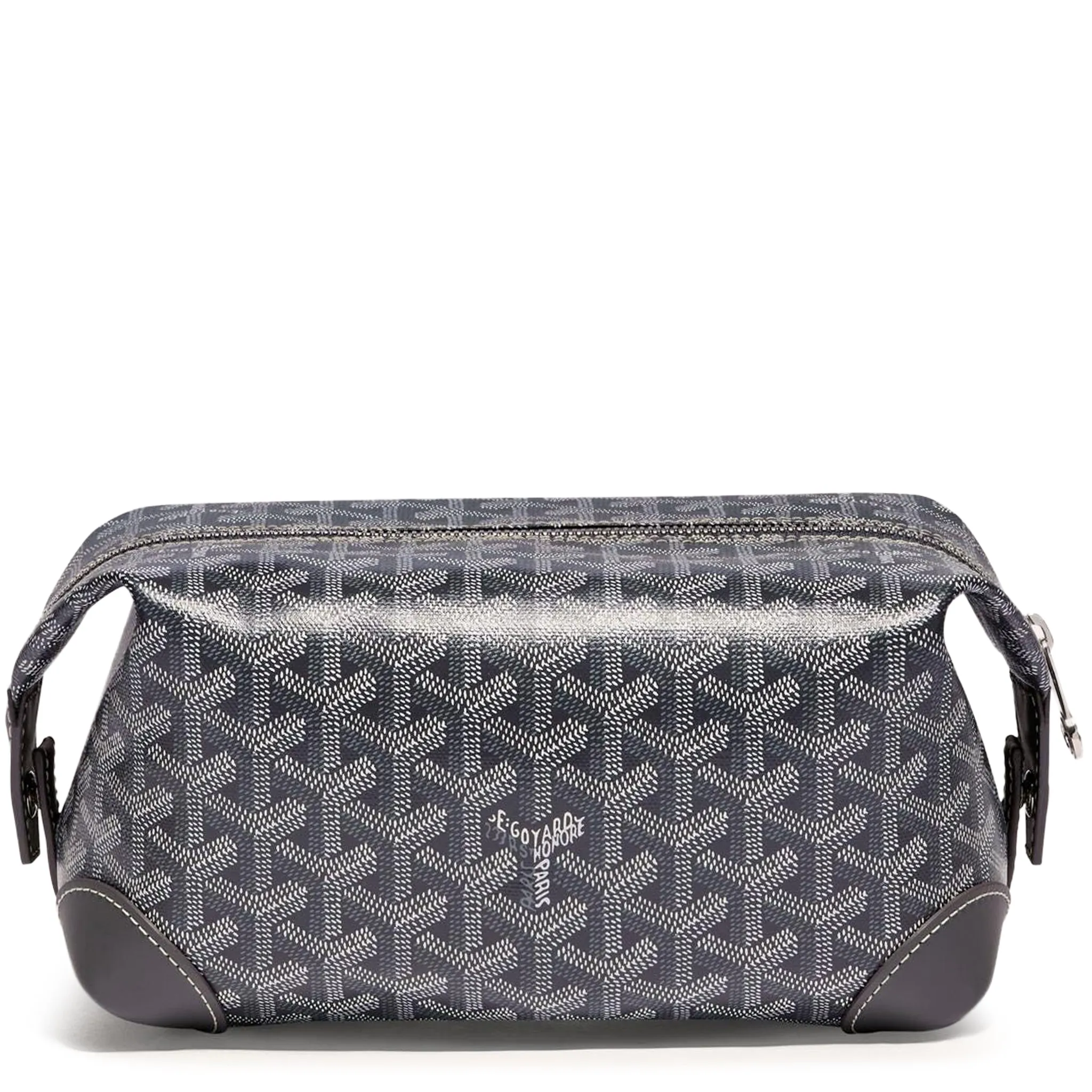 Goyard Bowling 25 Grey Toiletry Bag